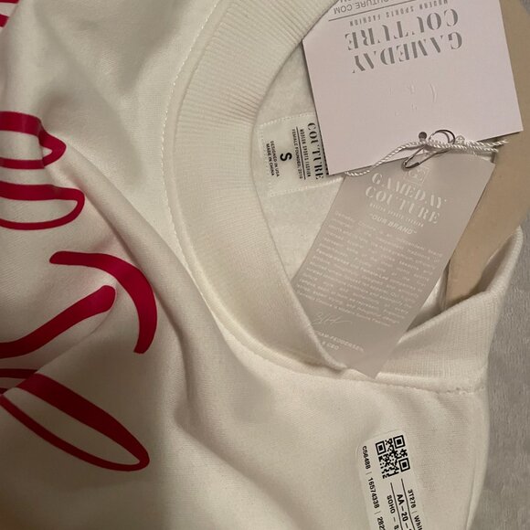 ALABAMA CRIMSON TIDE Size S "WIN THE DAY" PERFECT COZY CREW oversized SWEATSHIRT - Picture 5 of 5